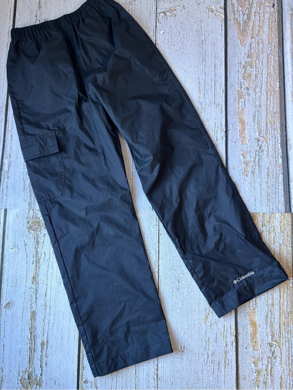 Columbia Black Kids Cargo Splash Rain Pants